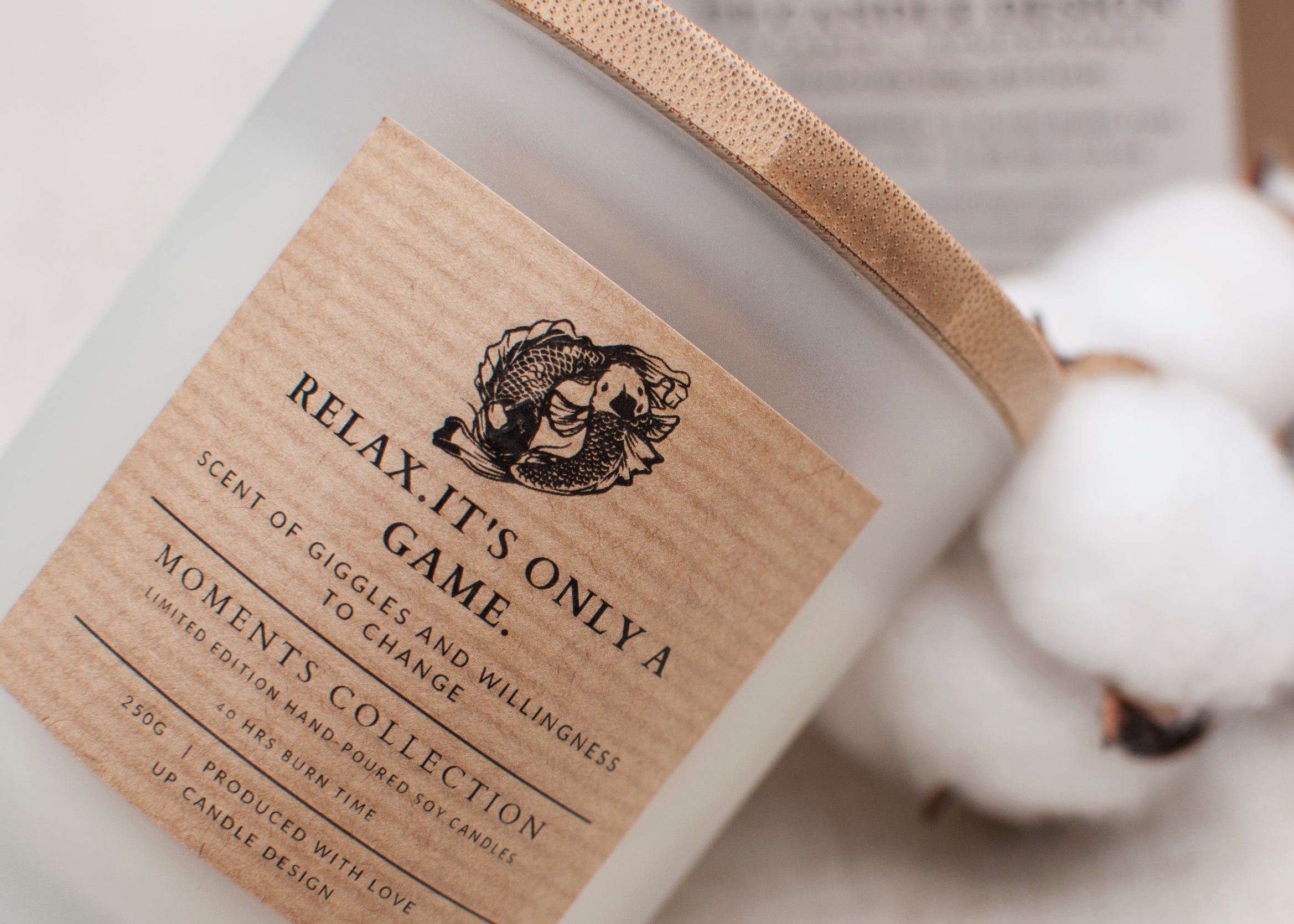 RELAX.IT'S ONLY A GAME - Scented Candle